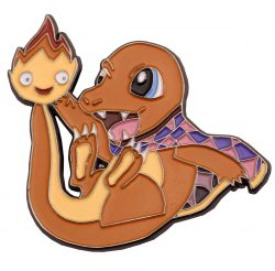  CHARMANDER PIN DIE STRUCK PIN 