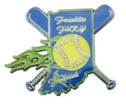  FRANKLIN FURY MYLAR PIN 