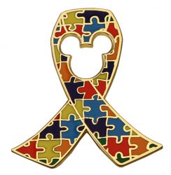  PUZZLE RIBBON DIE STRUCK PIN 