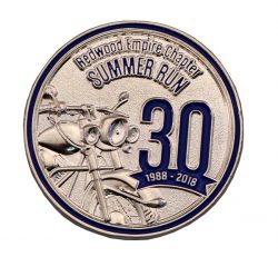  SUMMER RUN DIE STRUCK PIN 