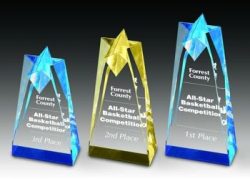  All Star Basketball Acrylic Award 