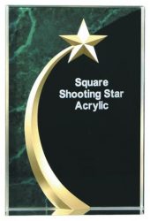  Square Shooting Star Acrylic 