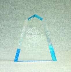  acrylic blue edge Award 