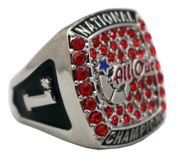  ALL OUT RING RED STONE 1 CHAMPIONSHIP RING 