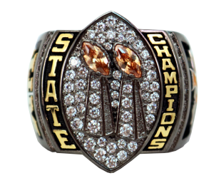 Custom Championship Rings Football & Baseball Team at Mission Awards